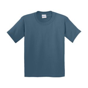 Gildan 5000B - T-shirt en coton épais pour jeunes 8,8 oz Bleu Indigo