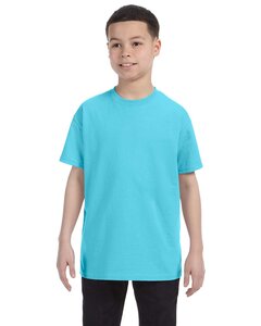 Gildan 5000B - T-shirt en coton épais pour jeunes 8,8 oz Ciel