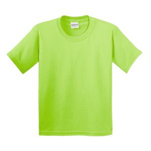 Gildan 5000B - T-shirt en coton épais pour jeunes 8,8 oz Vert fluo