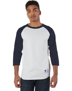 Champion T137 - T-shirt de baseball raglan
