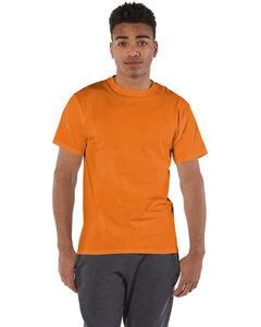 Champion T425 - T-shirt à manches courtes sans étiquette Orange