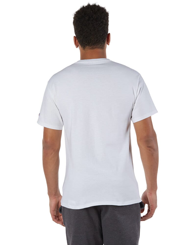 Champion T425 - T-shirt à manches courtes sans étiquette