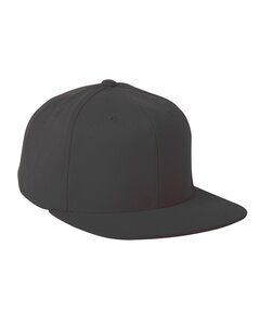 Flexfit 110F - Wool Blend Flat Bill Snapback Cap Noir