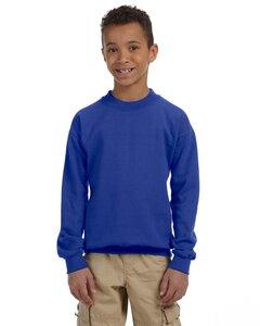 Gildan 18000B - Youth Heavy Blend™ Crewneck Sweatshirt Bleu Royal