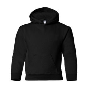 Gildan 18500B - Heavy Blend™ Youth Hooded Sweatshirt Noir