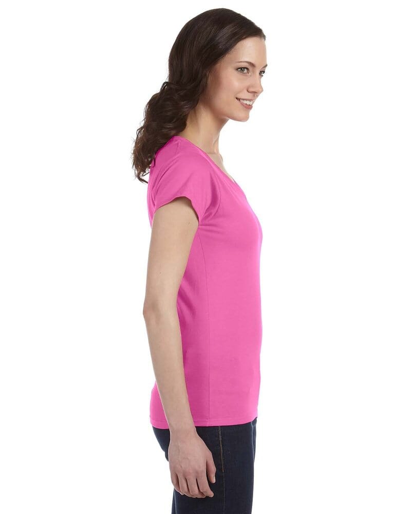 Gildan 64V00L - Ladies' Softstyle V-Neck T-Shirt