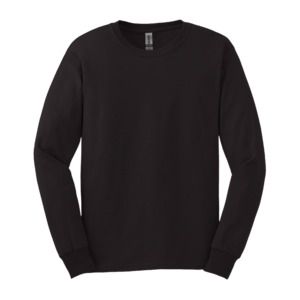 Gildan 2400 - Ultra Cotton™ Long Sleeve T-Shirt Chocolat Foncé