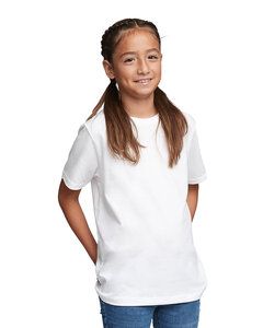 Next Level 3310 - T-shirt à manches courtes Premium Crew pour jeunes Blanc