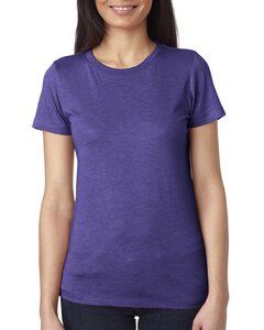 Next Level 6710 - T-Shirt Next Level™ - Crew tri-blend pour femmes Purple Rush