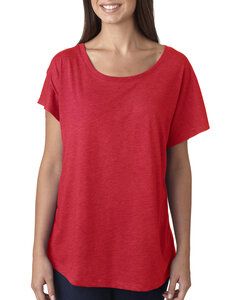 Next Level 6760 - T-Shirt Dolman en triblend Vintage Red