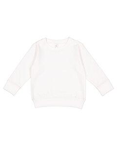 Rabbit Skins 3317 - Toddler/Juvy Crewneck Sweatshirt Blanc