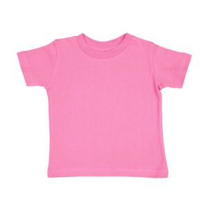 Rabbit Skins 3322 - T-shirt pour bébé en jersey fin Hot Pink