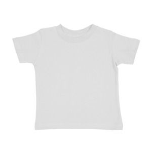 Rabbit Skins 3322 - T-shirt pour bébé en jersey fin Blanc