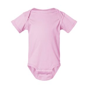 Rabbit Skins 4424 - Pantalon d'épaule pour bébé en jersey fin Rose