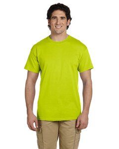 Gildan G200T - T-shirt à manches courtes Ultra Cotton® Tall 6 Oz. T-shirt à manches courtes Vert Sécurité