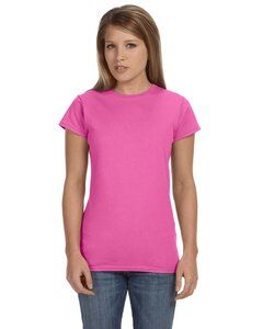 Gildan G640L - T-Shirt Softstyle® Ladies 4.5 Oz. Junior Fit Azalea