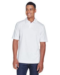 North End Sport Red 88632 - Polo en polyester recyclé Blanc