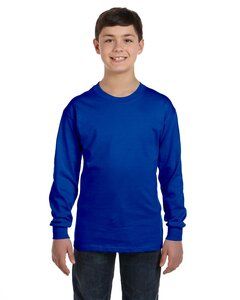 Gildan G540B - T-Shirt Wholesale Youth 5.3 Oz. à manches longues Bleu Royal