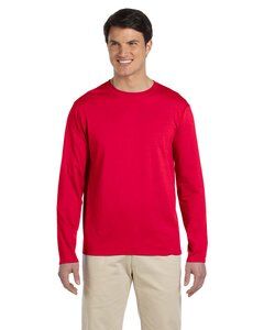 Gildan G644 - T-Shirt Softstyle® 4.5 Oz. à manches longues Rouge Cerise