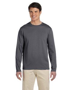 Gildan G644 - T-Shirt Softstyle® 4.5 Oz. à manches longues Charcoal