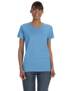 Gildan G500L - T-Shirt Coton épais 5,3 oz.  Carolina Blue