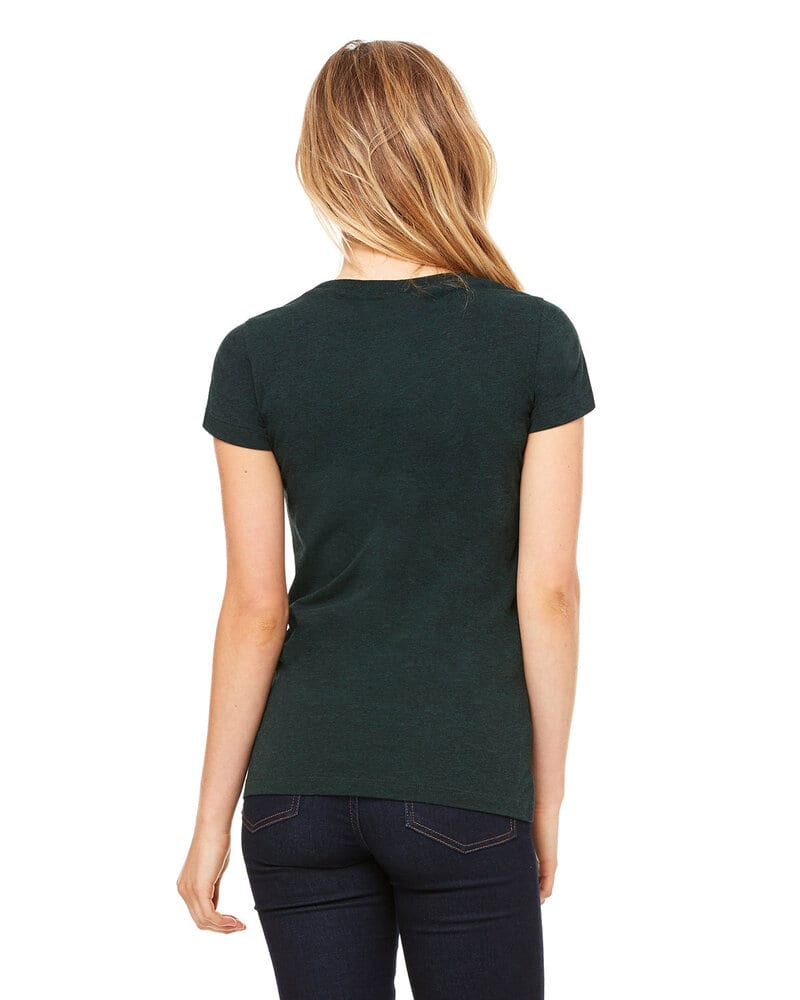 Bella+Canvas B8413 - T-shirt à manches courtes Triblend pour femmes