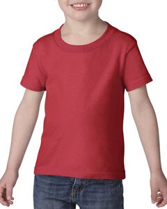 Gildan G510P - T-shirt pour enfant en coton épais de 5,3 oz. Rouge