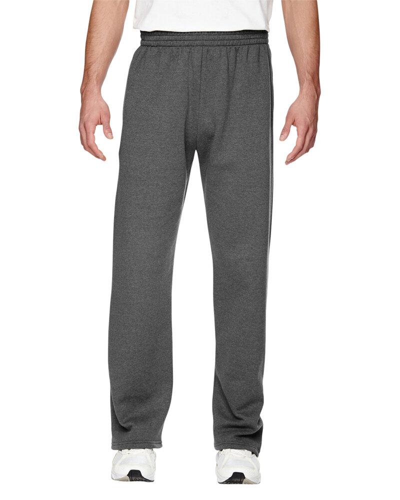 Fruit of the Loom SF74R - Pantalon de survêtement en Sofspun avec poches à fond ouvert 7.2 Oz.