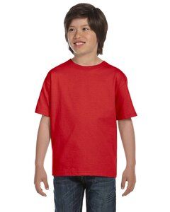 Gildan G800B - T-shirt Dryblend® Youth  Rouge
