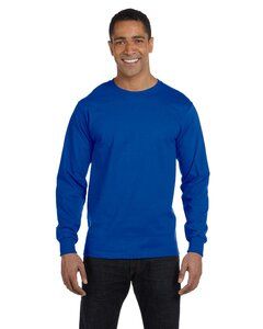 Gildan G840 - T-shirt à manches longues Dryblend Bleu Royal
