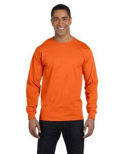 Gildan G840 - T-shirt à manches longues Dryblend Orange