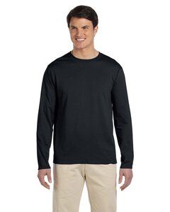 Gildan G644 - T-Shirt Softstyle® 4.5 Oz. à manches longues Noir