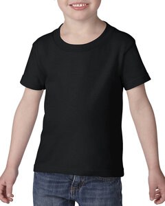 Gildan G510P - T-shirt pour enfant en coton épais de 5,3 oz. Noir