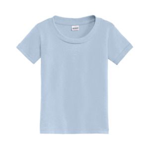 Gildan G510P - T-shirt pour enfant en coton épais de 5,3 oz. Bleu ciel