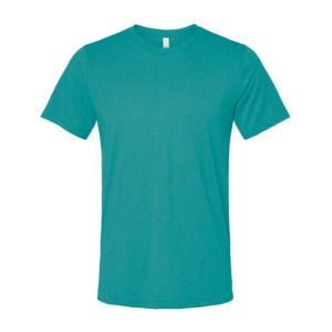 Bella+Canvas 3413C - T-shirt unisexe à manches courtes en triblend Teal Triblend