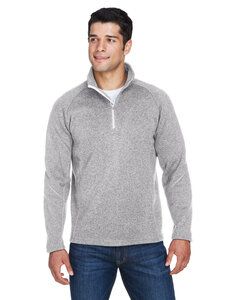 Devon & Jones DG792 - Chandail Bristol Fleece Demi-Zip Gris