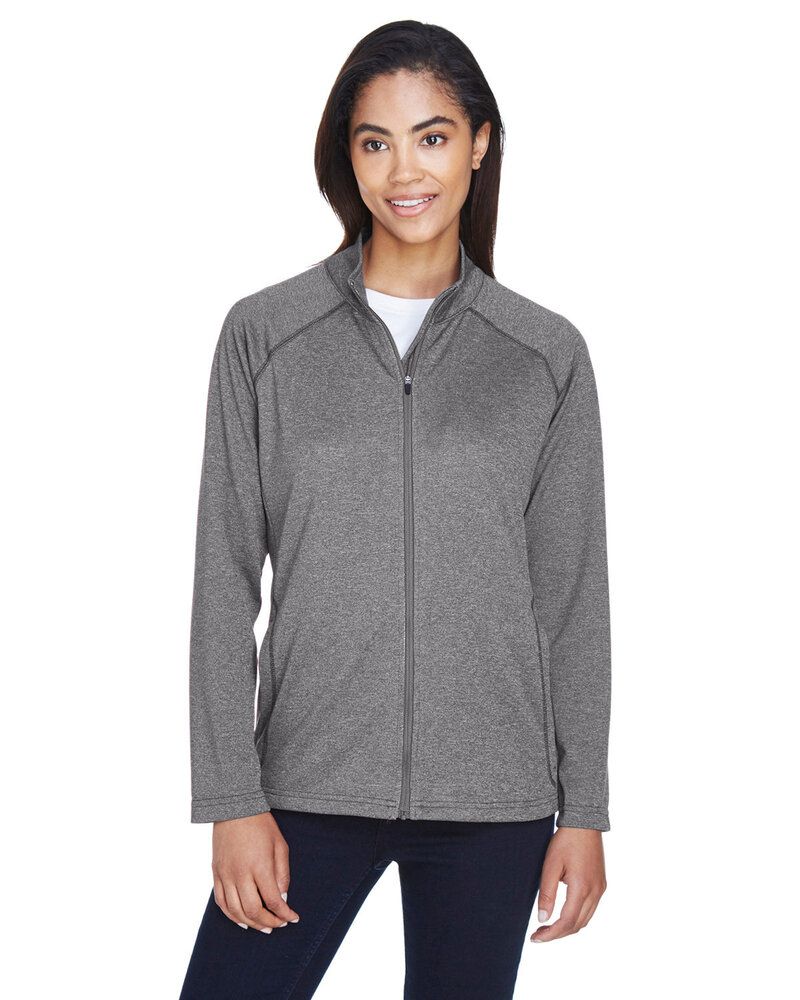 Devon & Jones DG420W - T-Shirt Compass Full-Zip pour dames