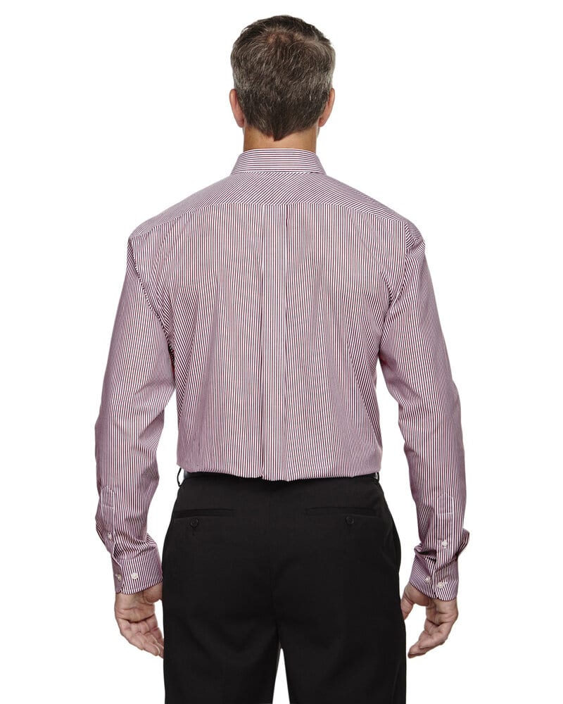 Devon & Jones D645 - T-Shirt Collection Crown Banker à rayures