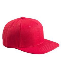 Yupoong 6089 - Casquette Visière plate  Rouge