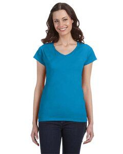 Gildan 64V00L - Ladies Softstyle V-Neck T-Shirt