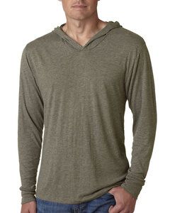 Next Level 6021 - T-shirt unisexe à capuche en tissu triblend Venetian Grey