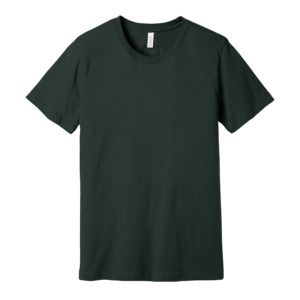 Bella+Canvas 3001C - T-shirt à manches courtes en jersey Vert foret