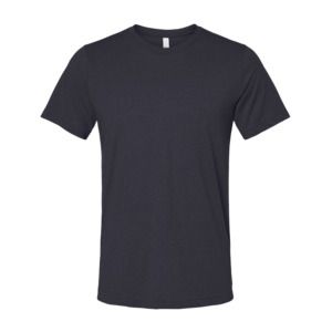 Bella+Canvas 3413C - T-shirt unisexe à manches courtes en triblend Solid Navy Triblend