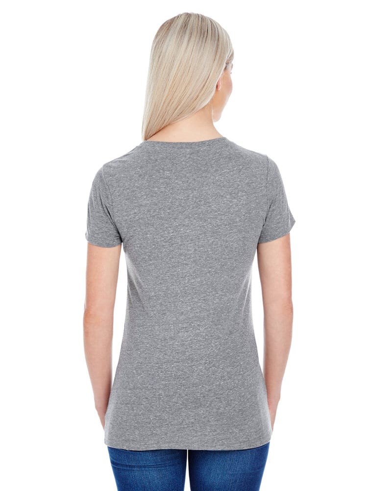 Threadfast 202A - T-shirt à manches courtes Triblend pour femmes