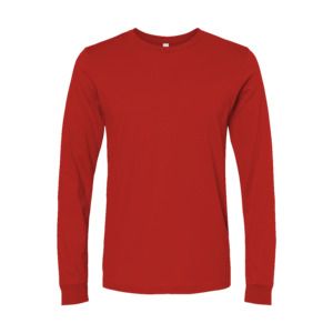 Bella+Canvas 3501 - T-shirt à manches longues en jersey pour hommes Cardinal