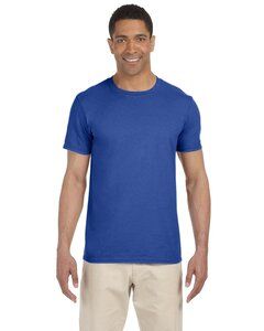 Gildan G640 - T-shirt Softstyle® 4,5 oz. Bleu Metro