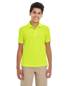 Core 365 88181Y - Polo Origin Performance Piqué pour les jeunes Safety Yellw 691