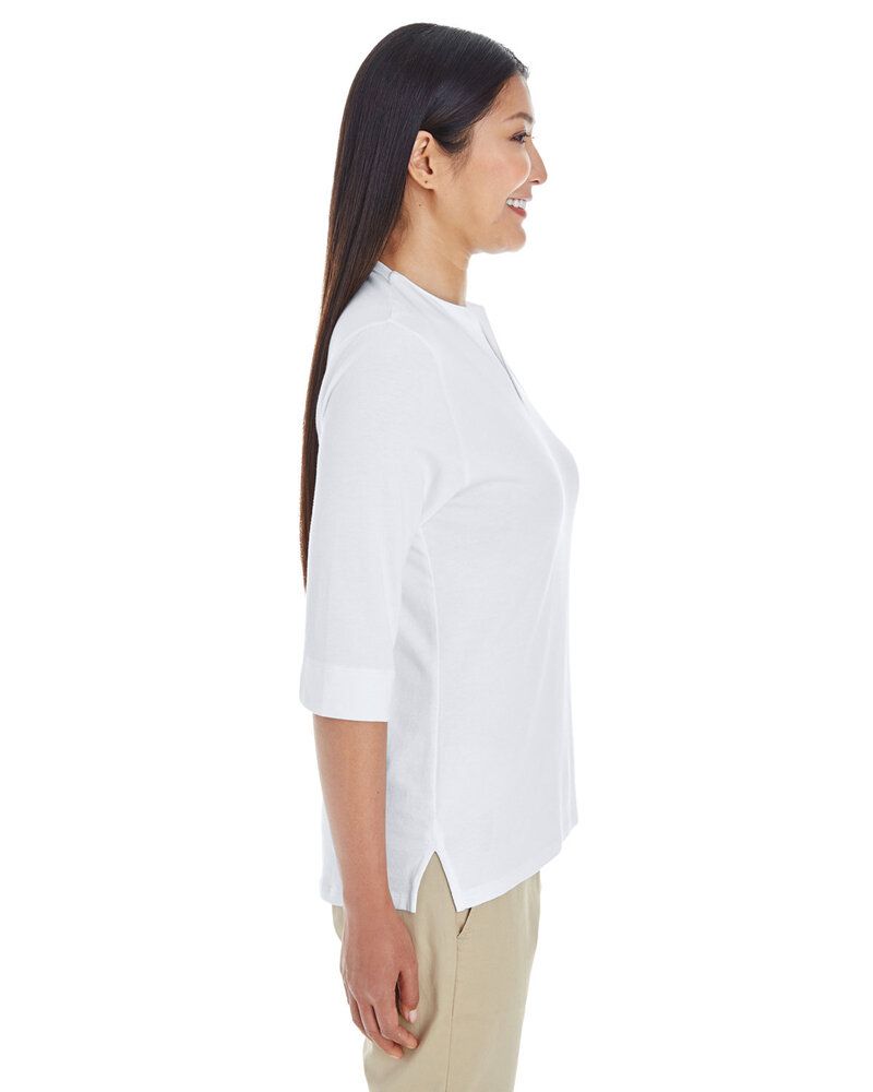 Devon & Jones DP188W - T-Shirt Top à encolure ouverte pour femme Perfect Fit Tailored