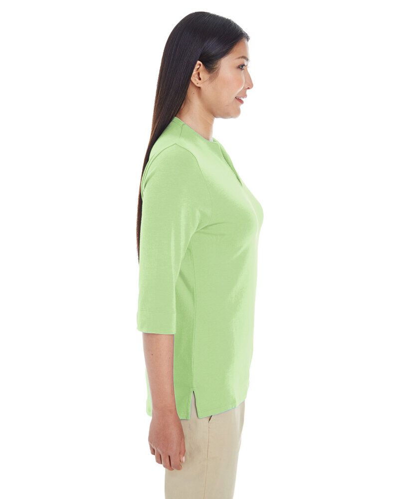 Devon & Jones DP188W - T-Shirt Top à encolure ouverte pour femme Perfect Fit Tailored