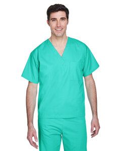 Harriton M897 - Gilet de congélation réversible Dockside Interactive pour adulte Scrub Top Aqua Green